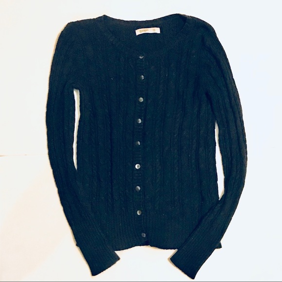 Old Navy Sweaters - Black cableknit cardigan Old Navy Sweaters - Black cableknit cardigan